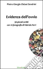 Evidenza dell'ovvio. 96 piccoli scritti con 16 fotografie di Fabrizio Ferri libro