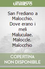 San Frediano a Malocchio. Dove erano i meli Maluculae. Maloccle. Malocchio libro
