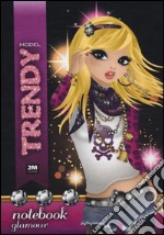 Trendy model notebook. Glamour libro