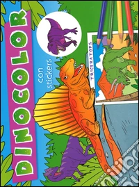 Dinocolor azzurro. Con adesivi