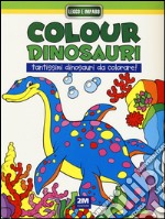 Colour dinosauri verde. Ediz. illustrata libro