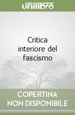 Critica interiore del fascismo libro