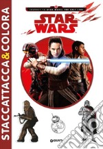 Star Wars. Staccattacca & colora. Con adesivi. Ediz. a colori libro