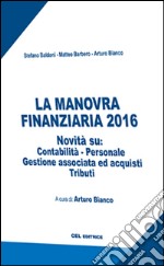 La manovra finanziaria 2016 libro