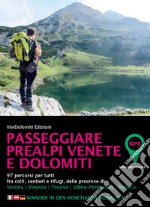 Passeggiare in Prealpi Venete e Dolomiti. 97 percorsi per tutti fra colli, sentieri e rifugi, delle province di Verona, Vicenza, Treviso, Udine-Pordenone, Belluno libro