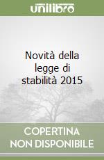 Novità della legge di stabilità 2015 libro