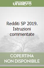 Redditi SP 2019. Istruzioni commentate
