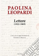 Lettere 1822-1869 libro