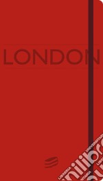 London. Notebook. Red cover. Ediz. italiana e inglese