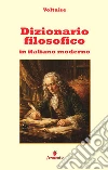 Dizionario filosofico libro