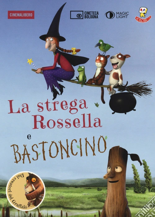 La strega Rossella-Bastoncino. DVD. Con libro