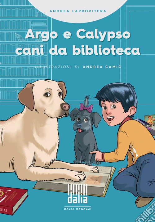 Argo e Calypso, cani da biblioteca