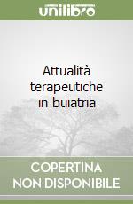 Attualità terapeutiche in buiatria