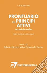 Prontuario dei principi attivi. Animali da reddito libro