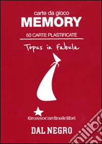 Carte da gioco memory topus in fabula