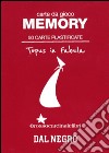 Carte da gioco memory topus in fabula libro