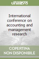 International conference on accounting and management research libro