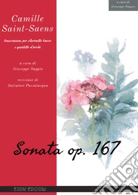 Sonata op.167. Trascrizione per clarinetto e quintetto d'archi. Parti staccate libro