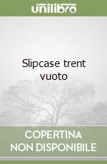 Slipcase trent vuoto libro