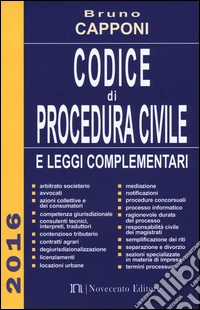 Codice di procedura civile e leggi complementari