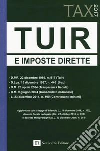 TUIR e imposte dirette 2017