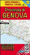 Provincia di Genova. Carta stradale e turistica. Sentieri libro