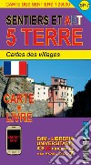 SP 7 Sentiers et art Cinque Terre 1:25.000 libro