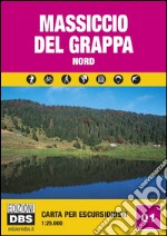 Massiccio del Grappa nord. Carta per escursionisti 1:25.000