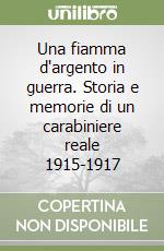 Una fiamma d'argento in guerra. Storia e memorie di un carabiniere reale 1915-1917 libro