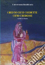 Cred'io ch'ei credette ch'io credesse libro