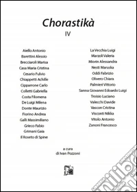 Chorastikà. Vol. 4 libro