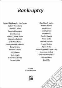 Bankruptcy libro