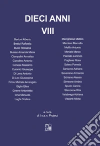 Dieci anni. Vol. 8