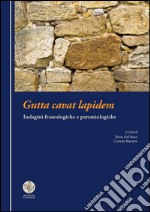 Gutta cavat lapidem. Indagini fraseologiche e paremiologiche