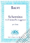 Scherzino in Si bemolle per arpa solo libro