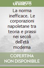 La norma inefficace. Le corporazioni napoletane tra teoria e prassi nei secoli dell'età moderna