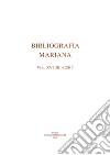 Bibliografia mariana (2014-2017). Vol. 16 libro