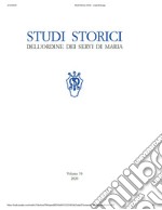 Studi storici dell'Ordine dei Servi di Maria (2020). Vol. 70 libro