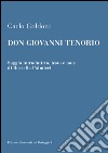 Don Giovanni Tenorio libro