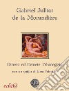 Ermete Trismegisto e l'opera di Omero libro di Julliot de la Morandière Gabriel