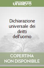 Dichiarazione universale dei diritti dell'uomo libro