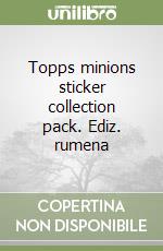 Topps minions sticker collection pack. Ediz. rumena