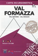 Carta escursionistica Val Formazza, Val Bavona, Val Maggia 1:25.000 libro