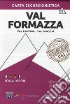 Carta escursionistica Val Formazza, Val Bavona, Val Maggia 1:25.000 libro