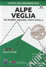Carta escursionistica Alpe Veglia. Val Divedro, Bugliaga, Monte Cistella 1:25.000 libro