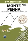 Monte Penna. Passo del Bocco, Passo di Cento Croci, Varese Ligure 1:25.000 libro