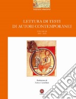 Lettura di testi di autori contemporanei. Vol. 3: 2013-2015 libro