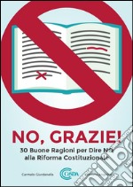 NO, grazie! 30 buone ragioni per dire NO alla riforma costituzionale libro