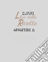 Libro delle ricette libro