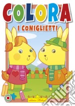 Colora i coniglietti libro